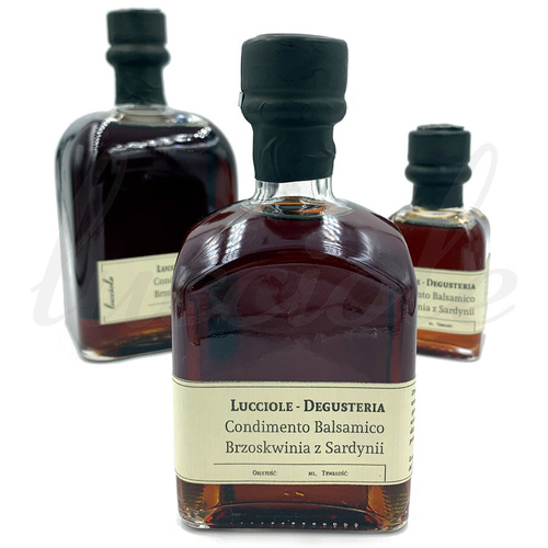 Ocet Balsamiczny `Condimento Balsamico Brzoskwinia z Sardynii`